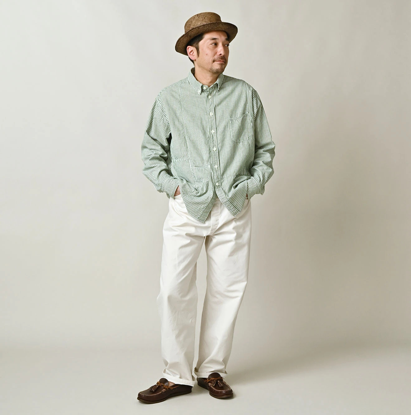 45R(フォーティファイブアール) |高密度ダックの908ペインターパンツ