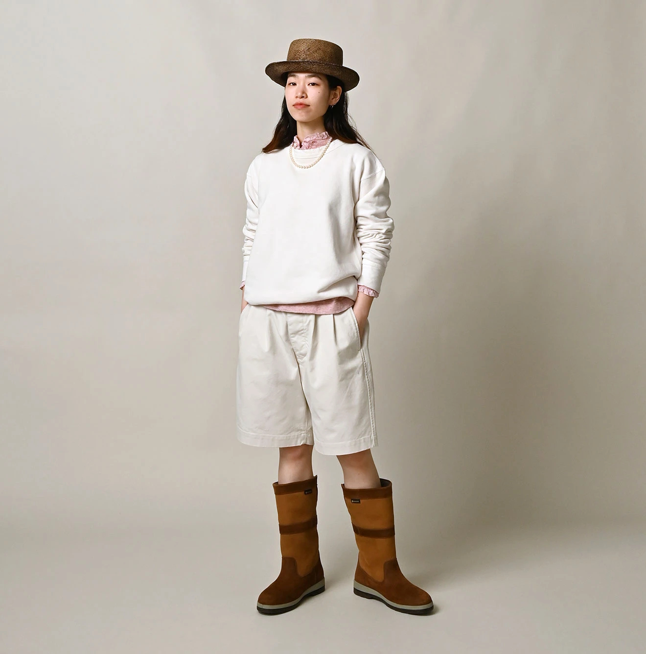 45R(フォーティファイブアール) |高密度ダックの908ペグショートパンツ