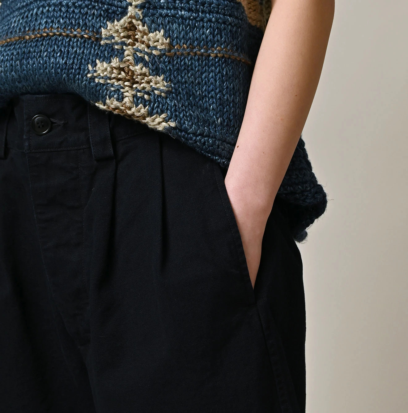 45R(フォーティファイブアール) |高密度ダックの908ペグショートパンツ（インディゴ）