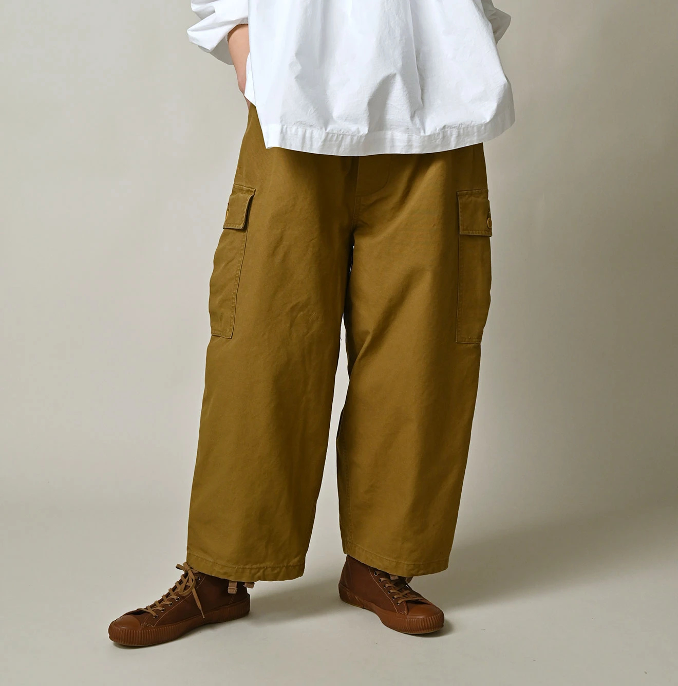 45R(フォーティファイブアール) |ダック45RPM刺繍の908テントカーゴパンツ（再び）