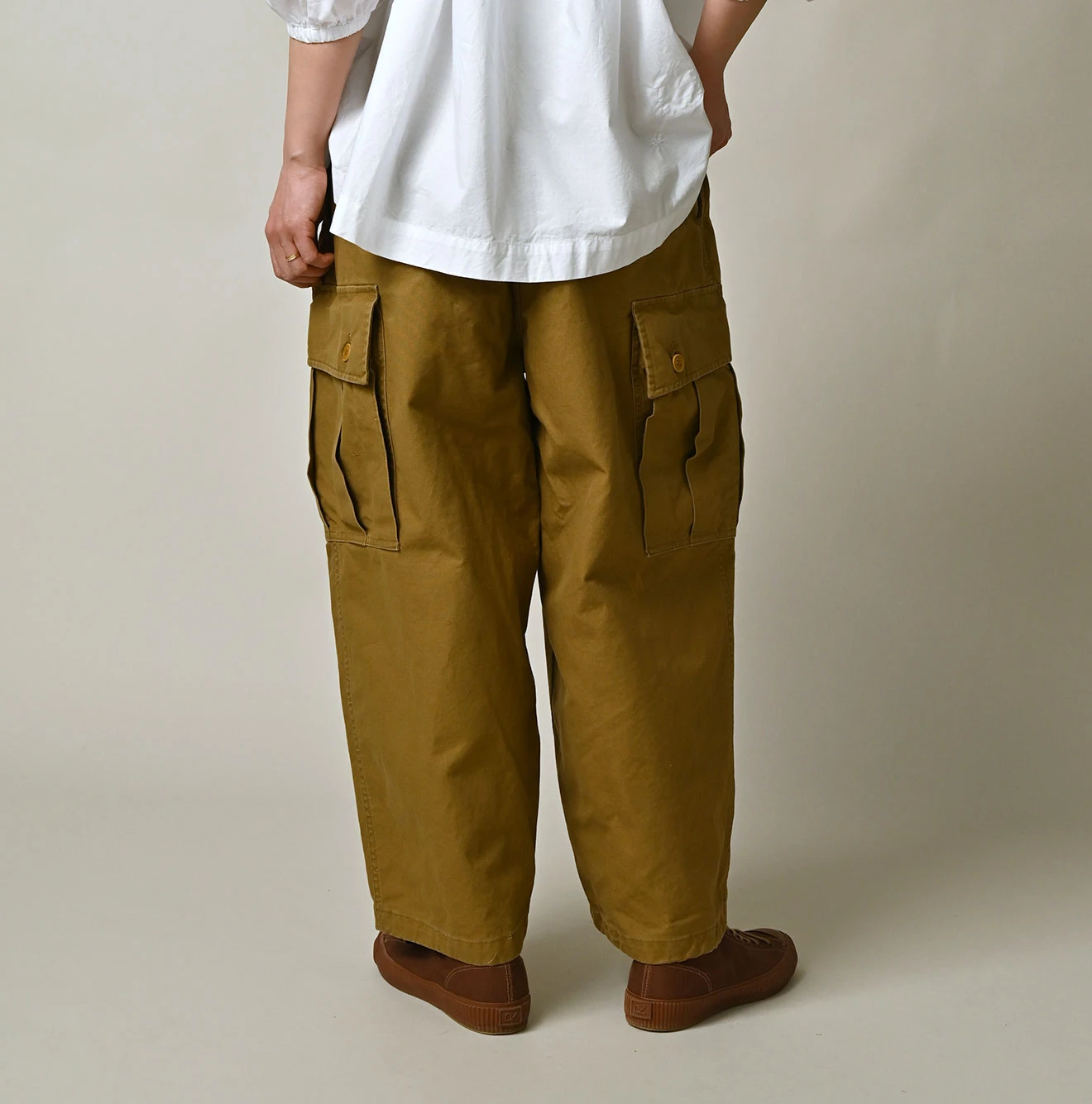 45R(フォーティファイブアール) |ダック45RPM刺繍の908テントカーゴパンツ（再び）