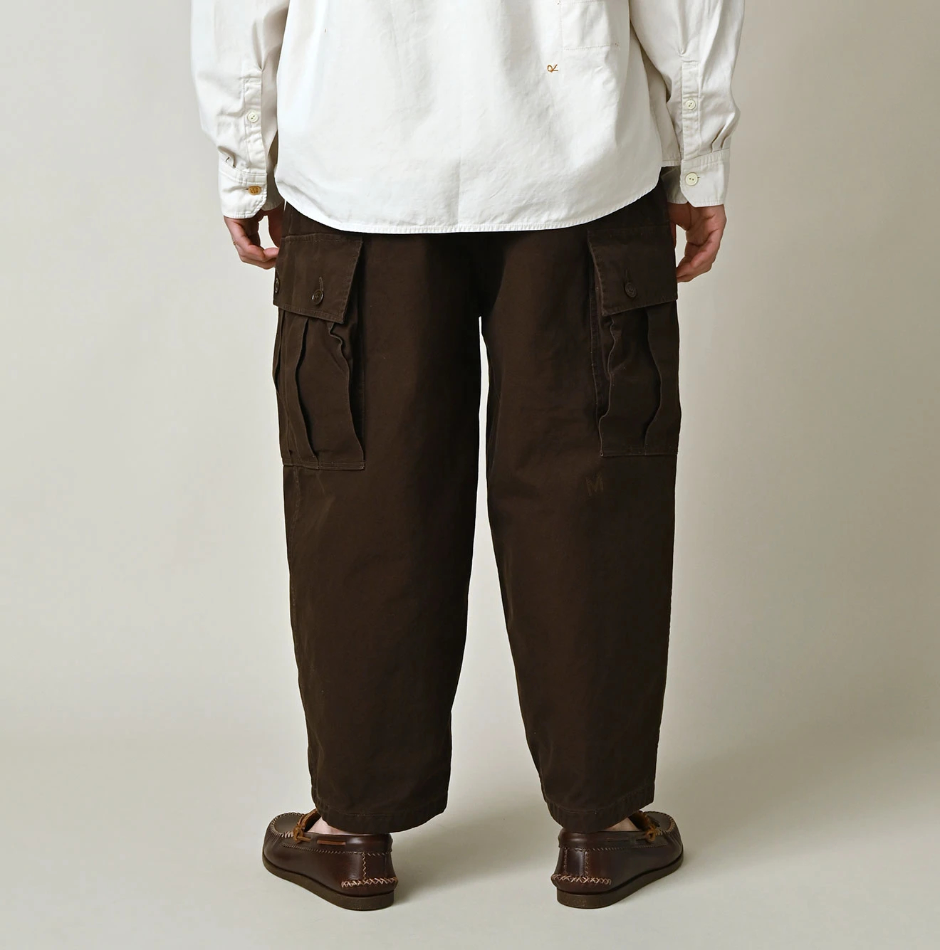 45R(フォーティファイブアール) |ダック45RPM刺繍の908テントカーゴパンツ（再び）