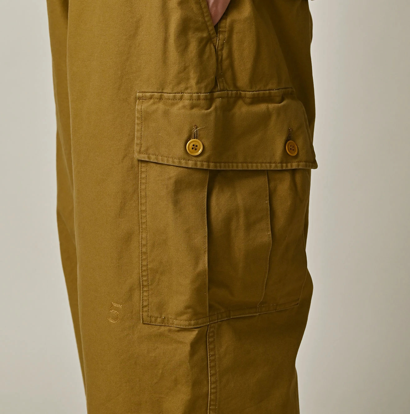 45R(フォーティファイブアール) |ダック45RPM刺繍の908テントカーゴパンツ（再び）