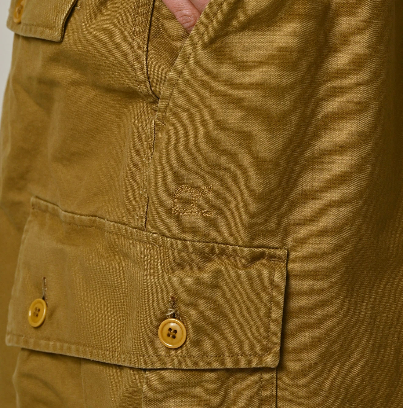 45R(フォーティファイブアール) |ダック45RPM刺繍の908テントカーゴパンツ（再び）