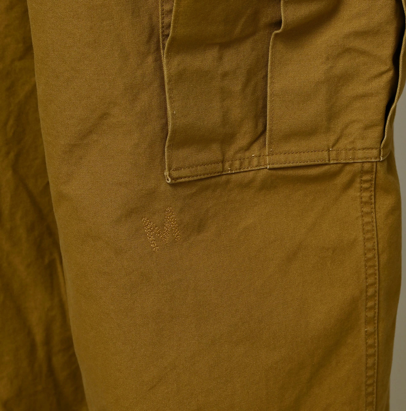 45R(フォーティファイブアール) |ダック45RPM刺繍の908テントカーゴパンツ（再び）