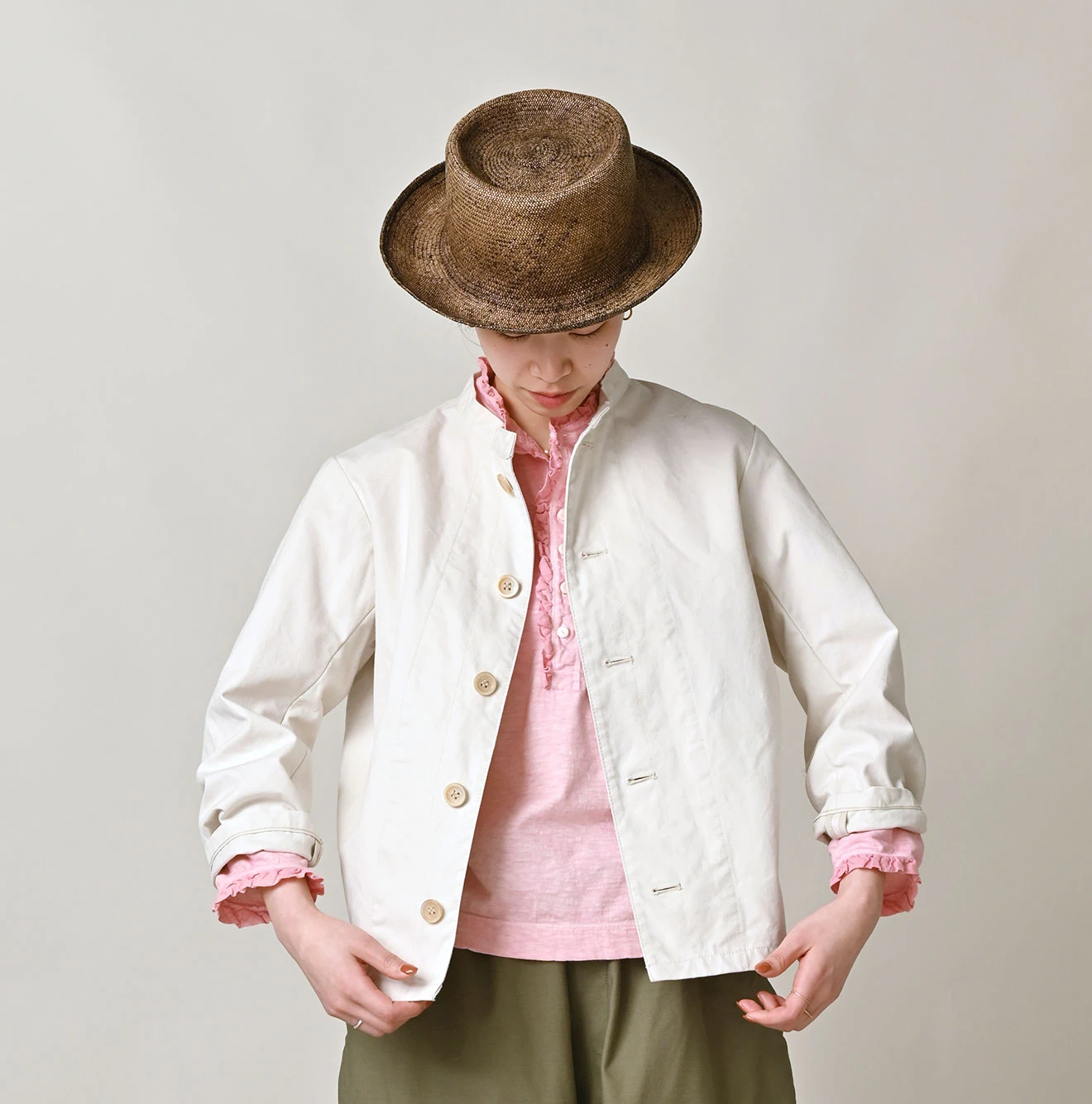 45R(フォーティファイブアール) |高密度ダックのプティカバーオール