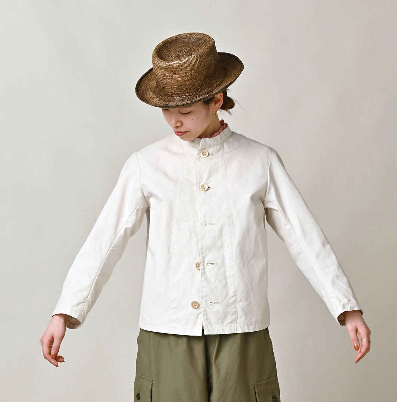 45R(フォーティファイブアール) |高密度ダックのプティカバーオール