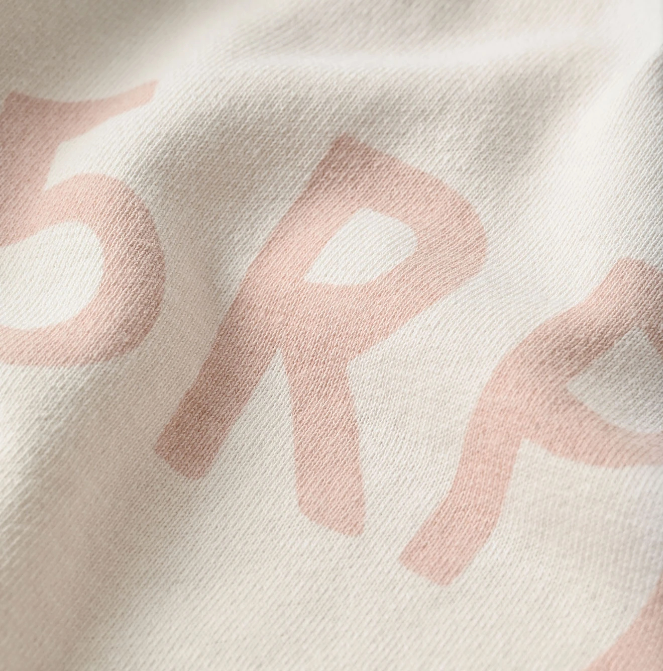 45R(フォーティファイブアール) |ガーゼ裏毛のロゴdeプティスウェット