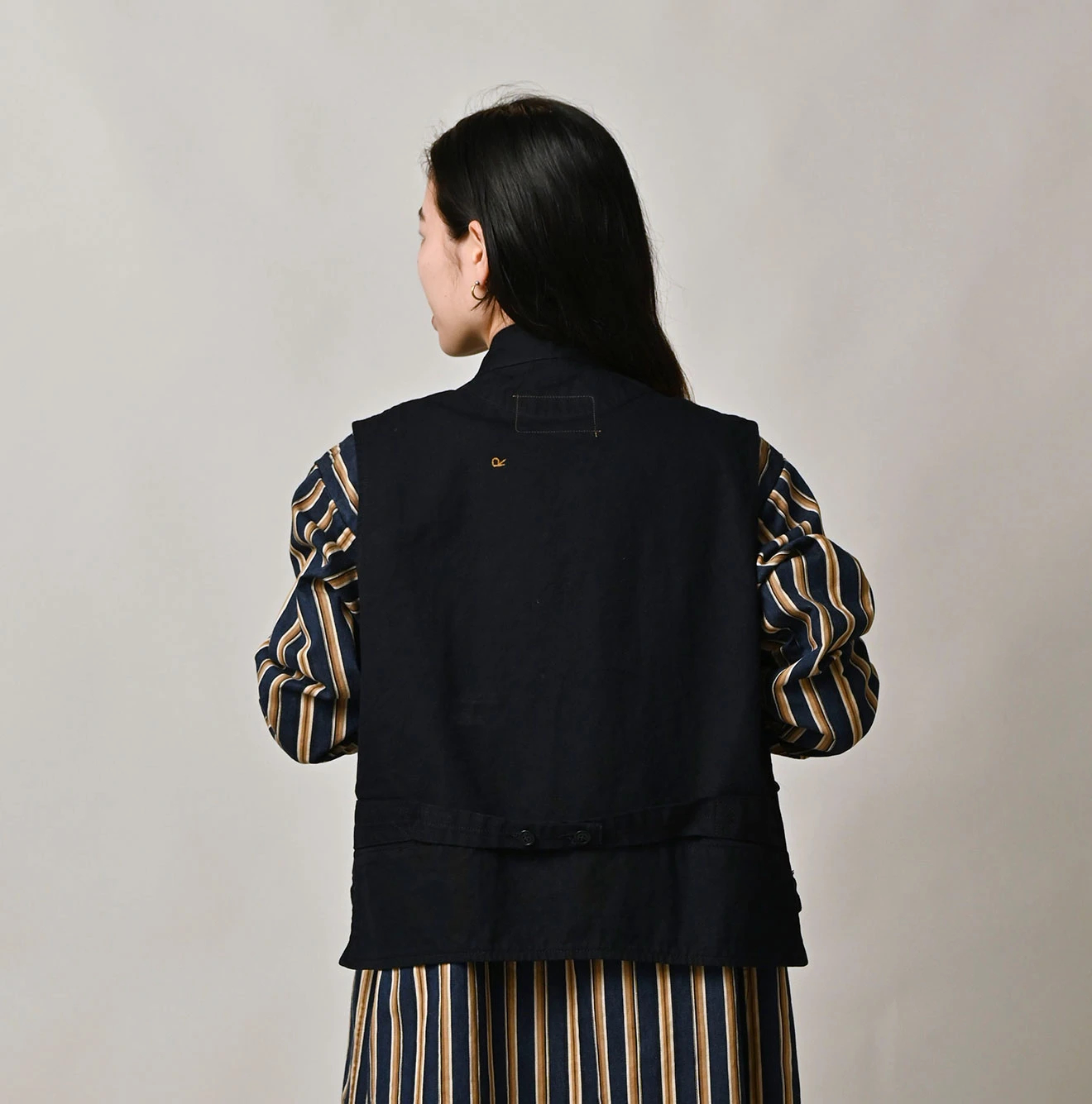 45R(フォーティファイブアール) |高密度ダックの908ハンティングベスト（インディゴ）