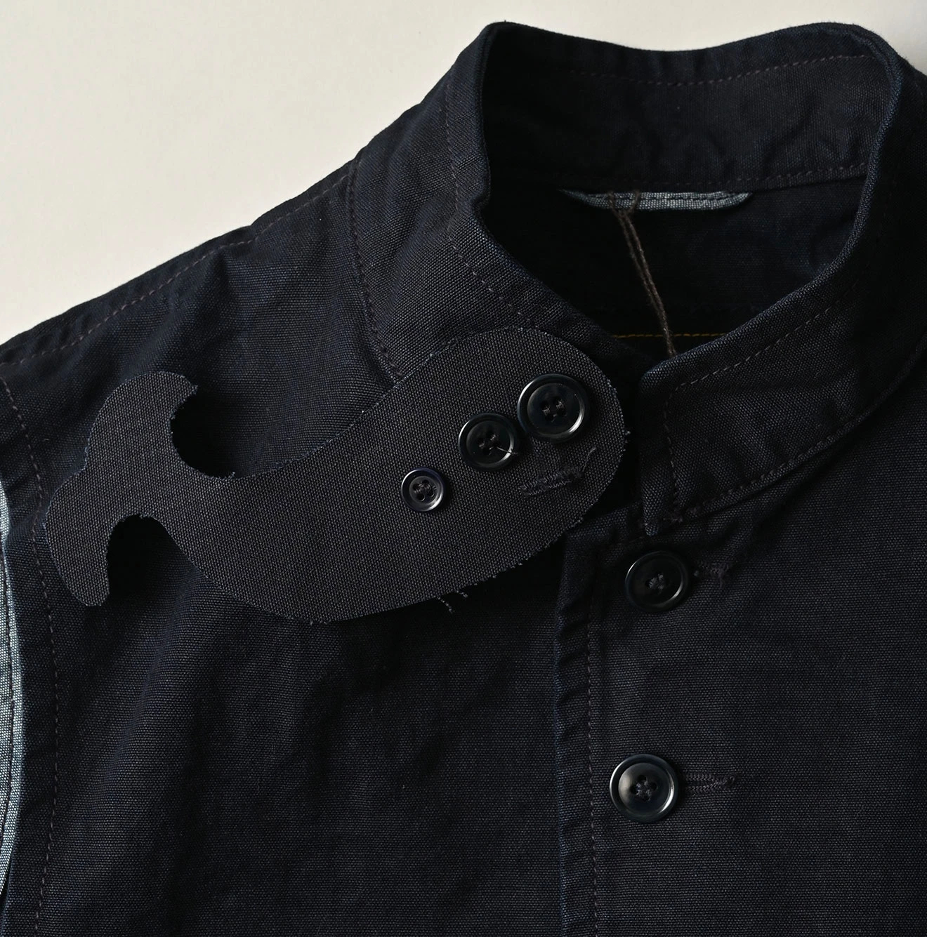 45R(フォーティファイブアール) |高密度ダックの908ハンティングベスト（インディゴ）