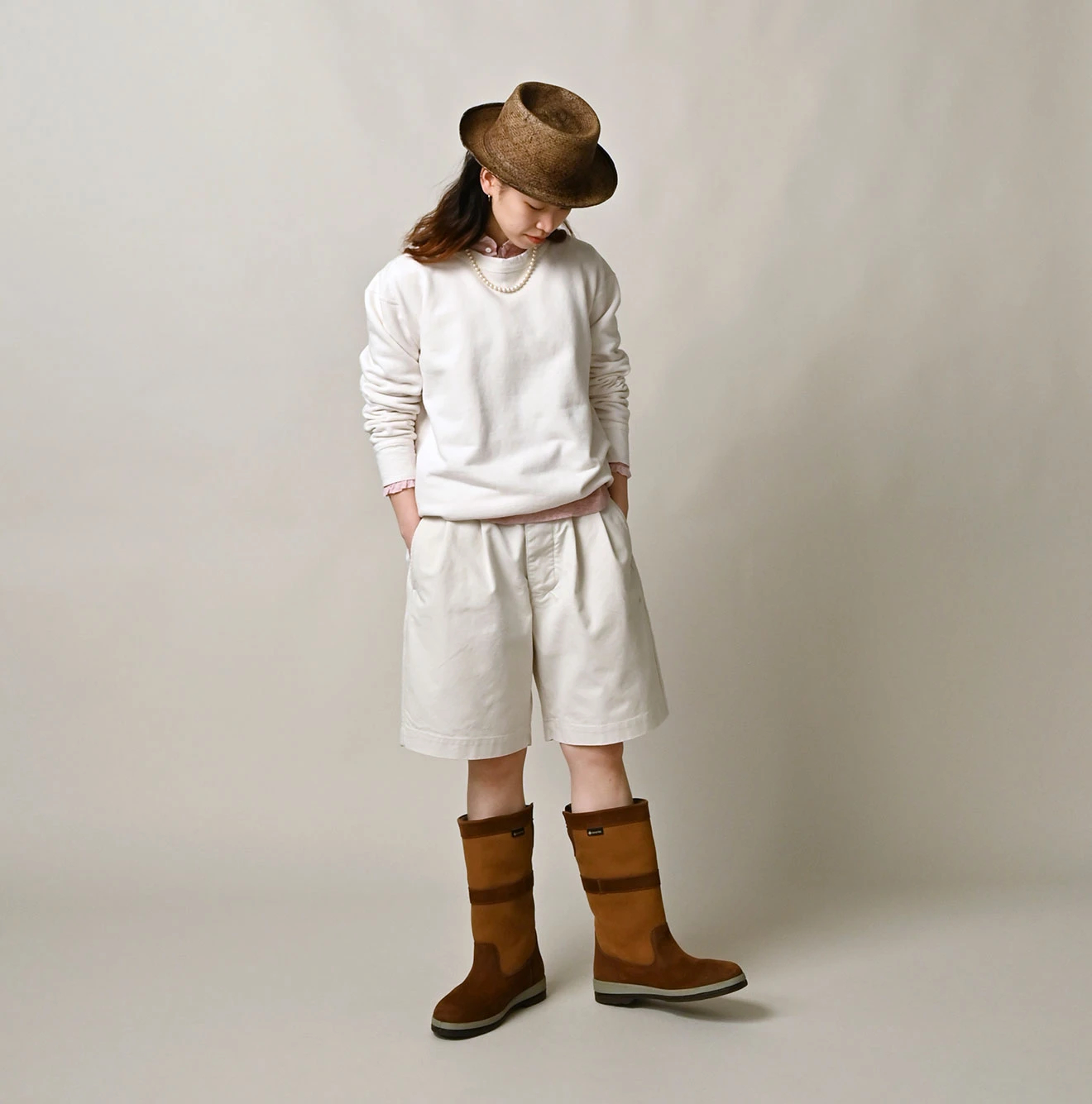 45R(フォーティファイブアール) |ガーゼ裏毛の908スウェット