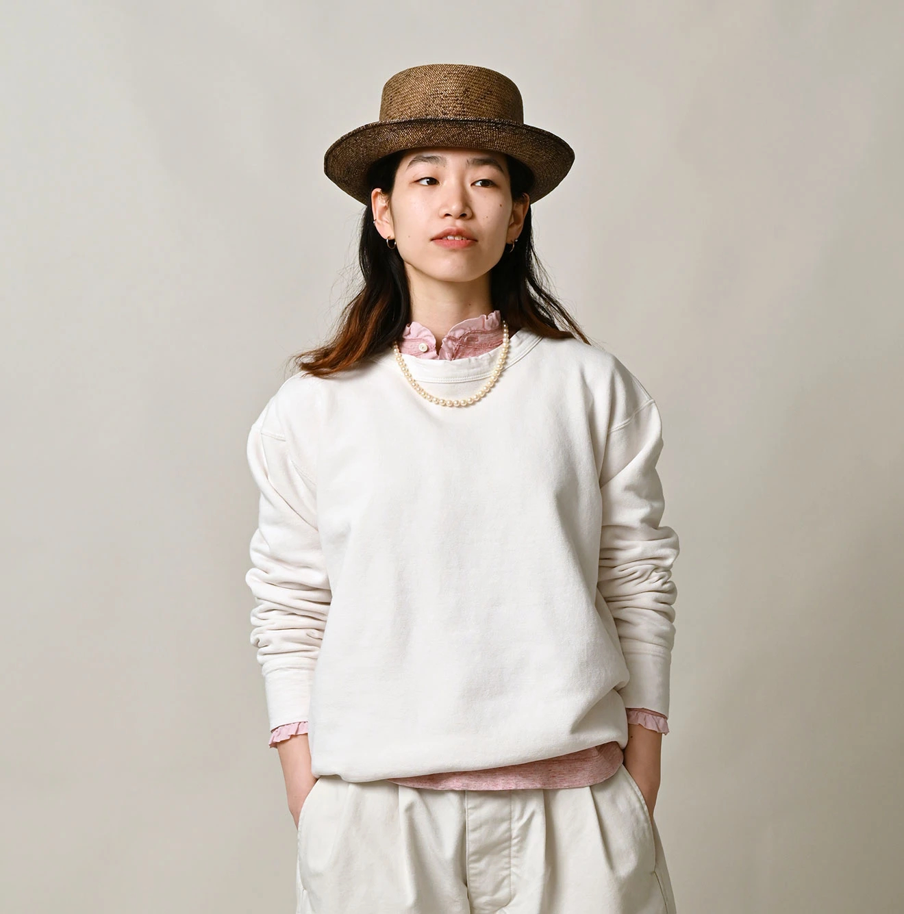 45R(フォーティファイブアール) |ガーゼ裏毛の908スウェット