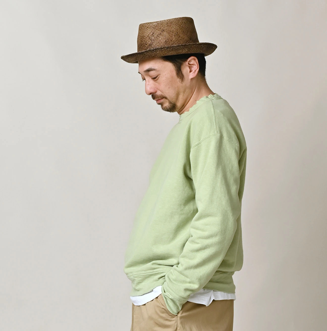 45R(フォーティファイブアール) |ガーゼ裏毛の908スウェット