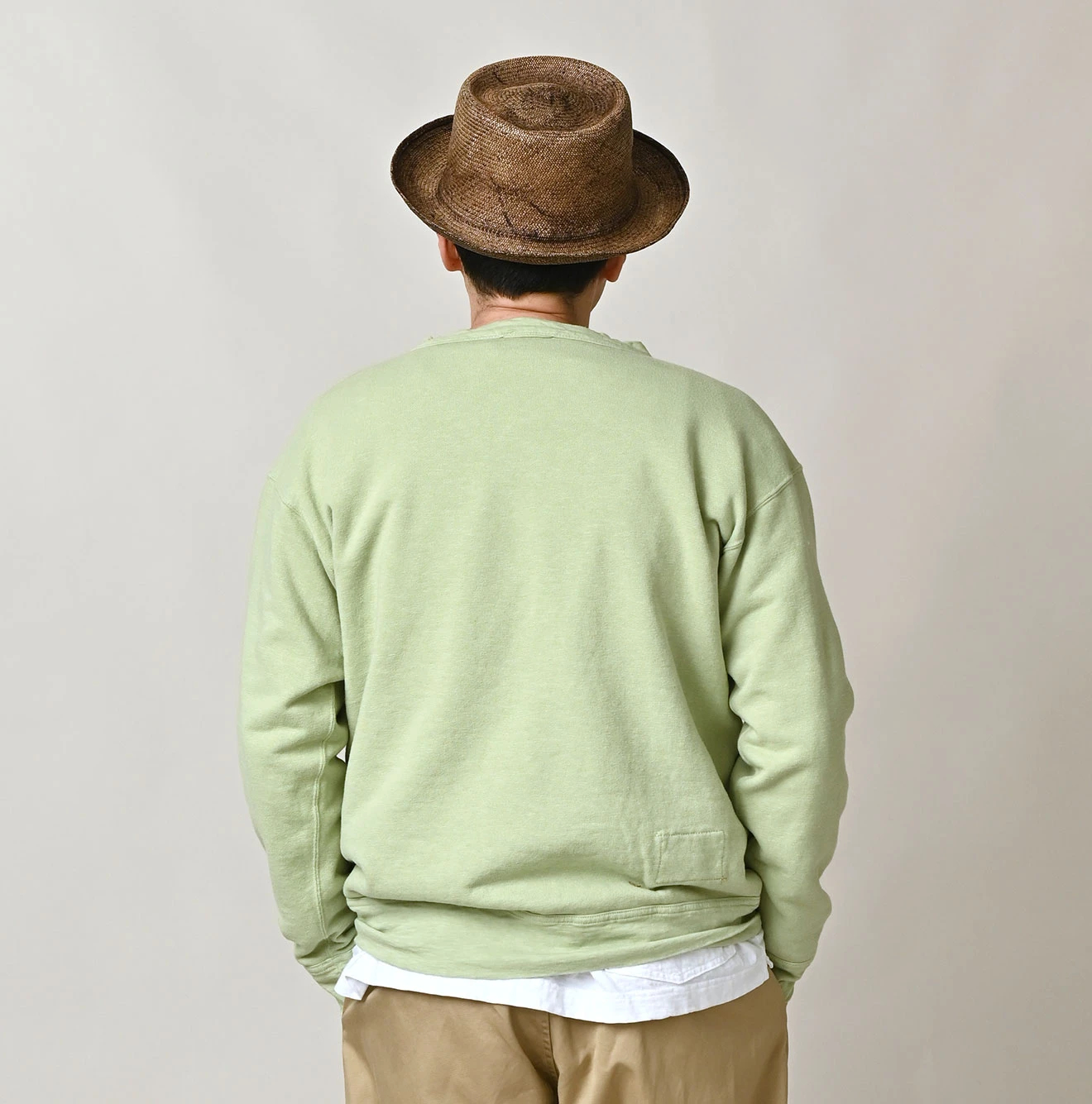 45R(フォーティファイブアール) |ガーゼ裏毛の908スウェット