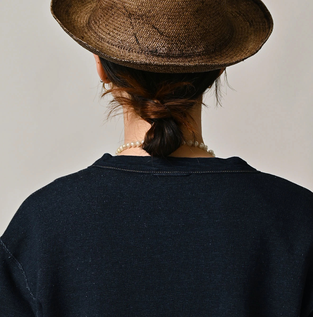 45R(フォーティファイブアール) |ガーゼ裏毛の908スウェット（インディゴ）