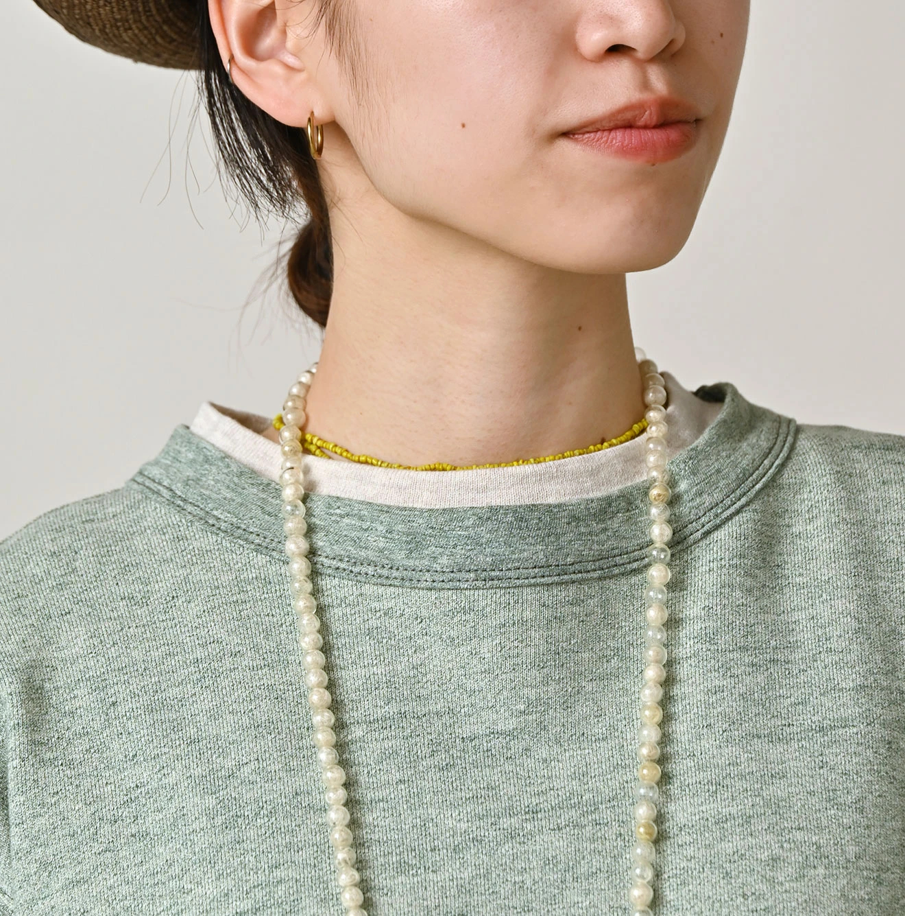 45R(フォーティファイブアール) |ガーゼ裏毛の908スウェット（トップ）