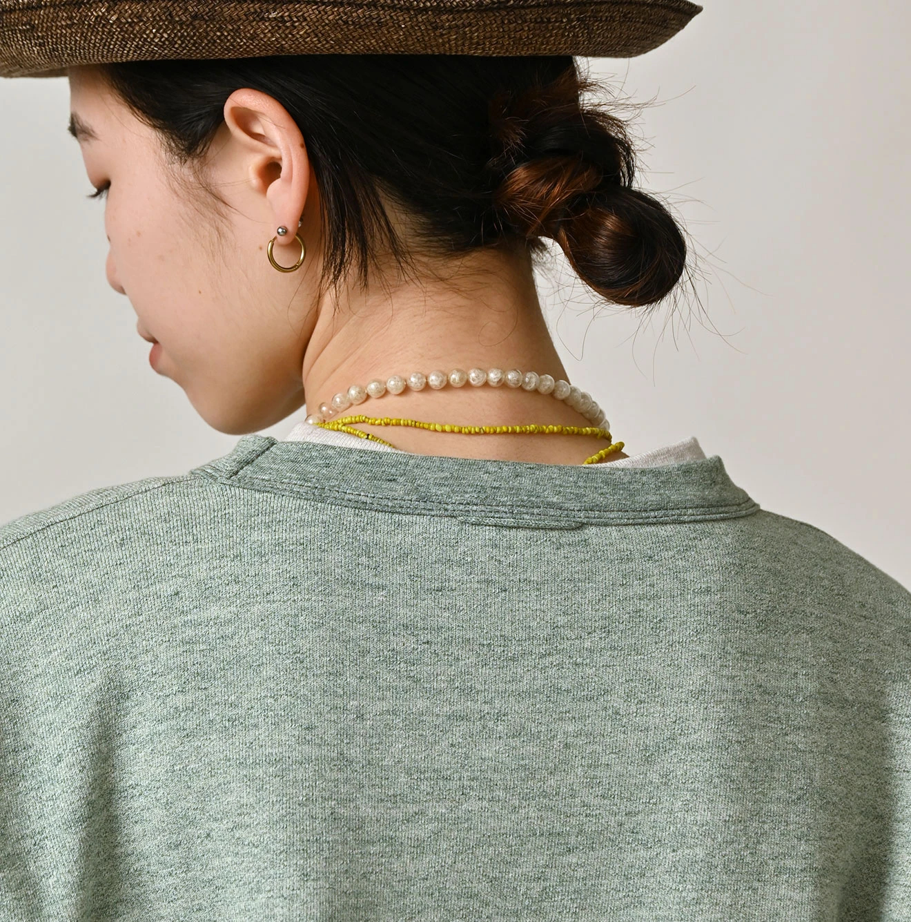 45R(フォーティファイブアール) |ガーゼ裏毛の908スウェット（トップ）