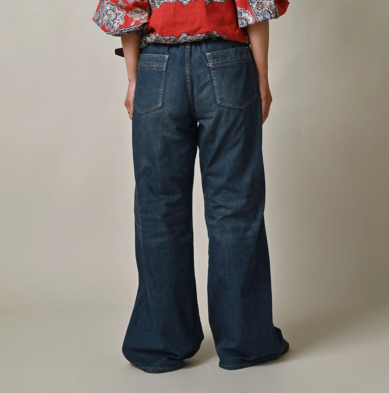 45R(フォーティファイブアール) |麦比古デニムのヒッピーバチ比女（重）