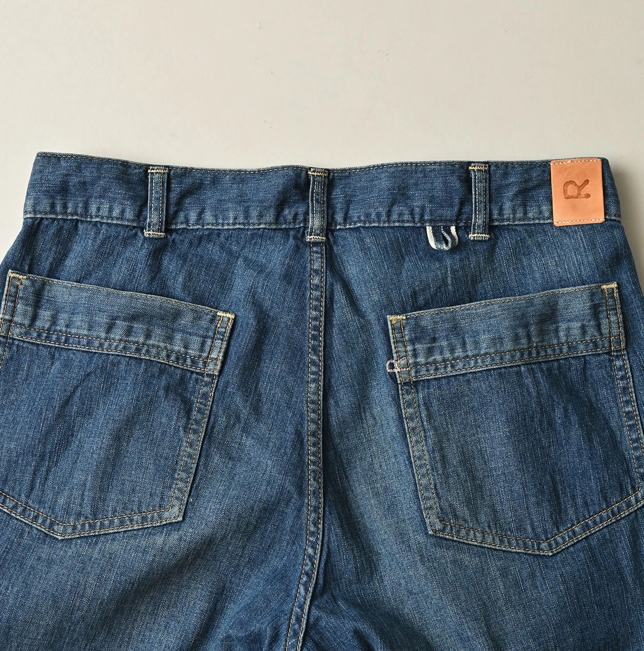 45R(フォーティファイブアール) |麦比古デニムのヒッピーバチ比女（重）