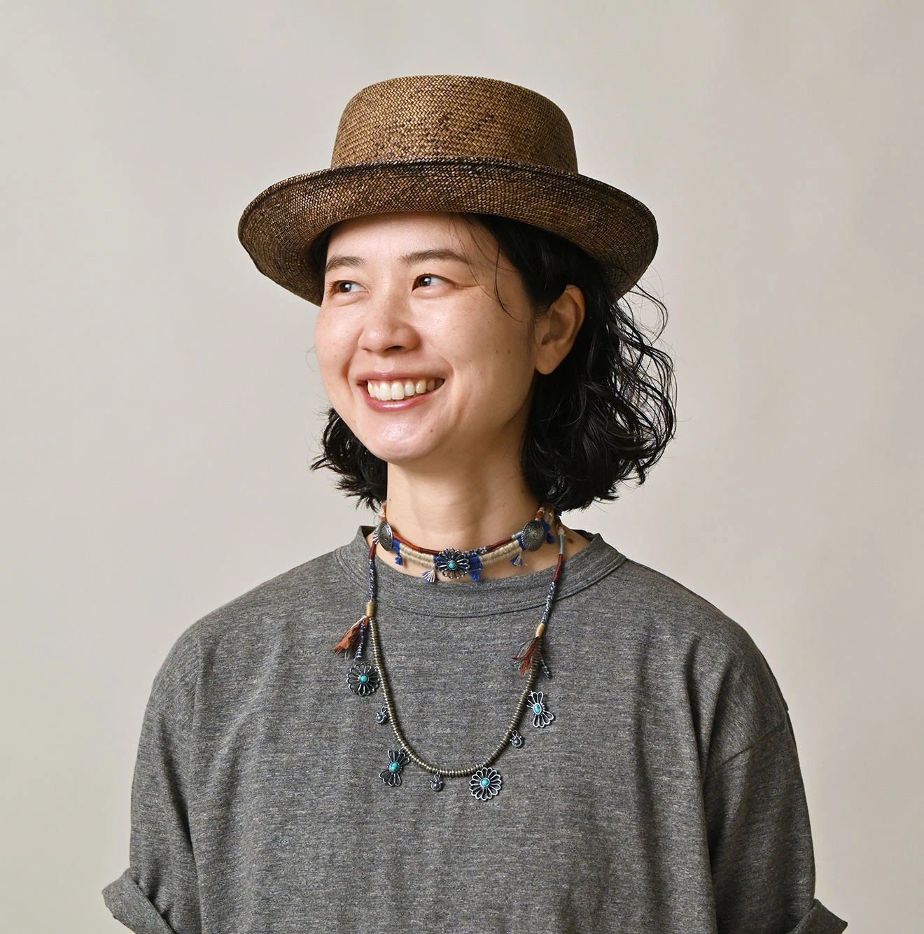 45R(フォーティファイブアール) |くるくるヒッピーチョーカー