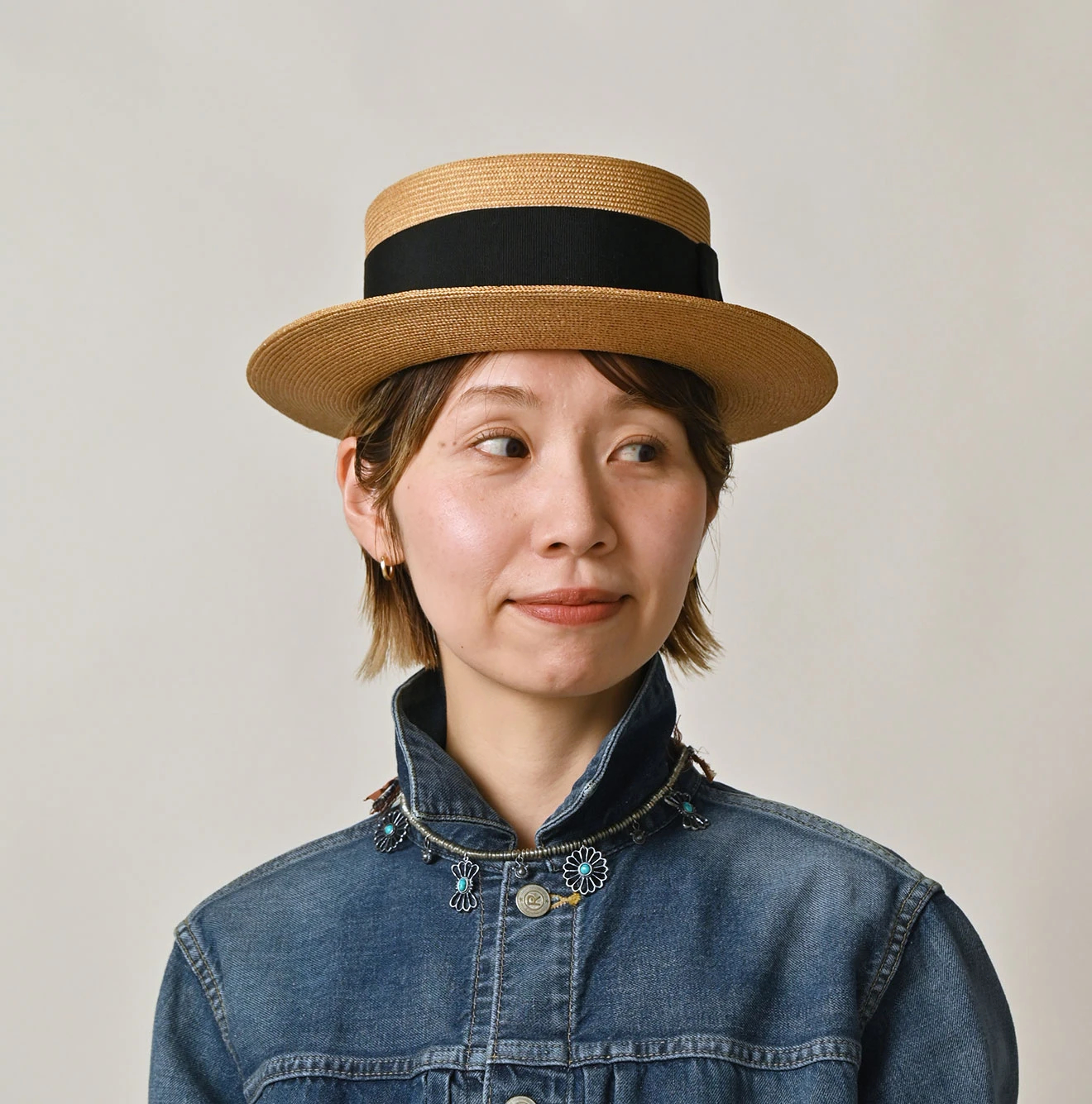 45R(フォーティファイブアール) |くるくるヒッピーネックレス