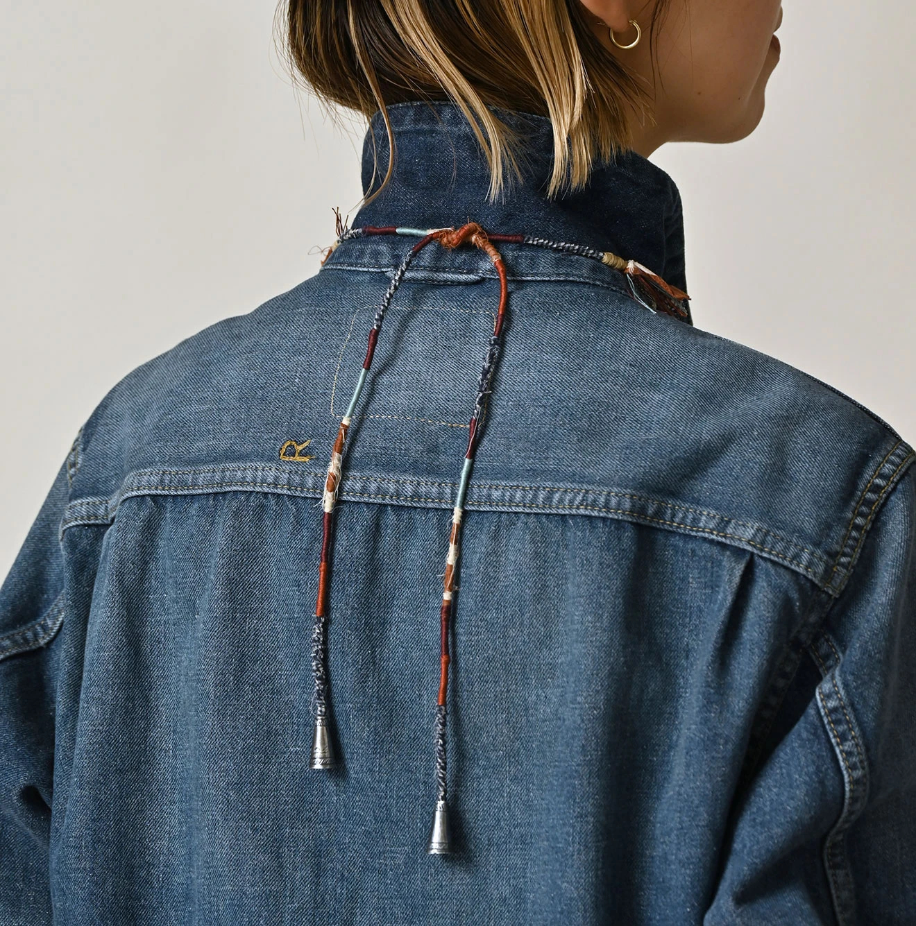 45R(フォーティファイブアール) |くるくるヒッピーネックレス