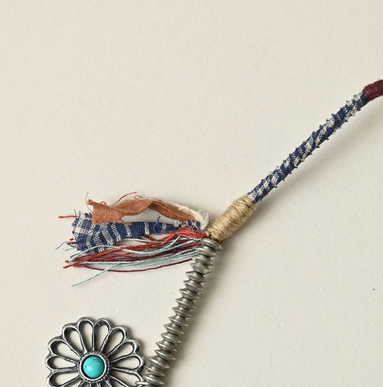 45R(フォーティファイブアール) |くるくるヒッピーネックレス