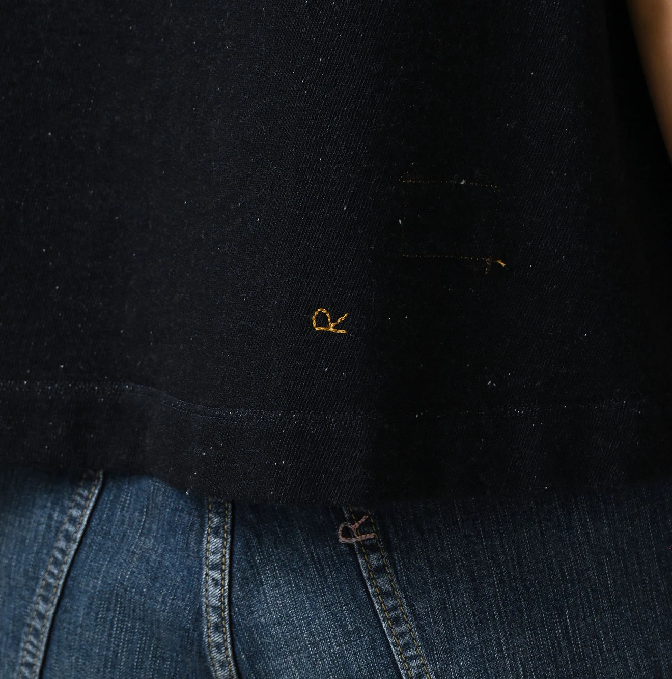 45R(フォーティファイブアール) |ミックスフリル×裏毛のタンクトップ