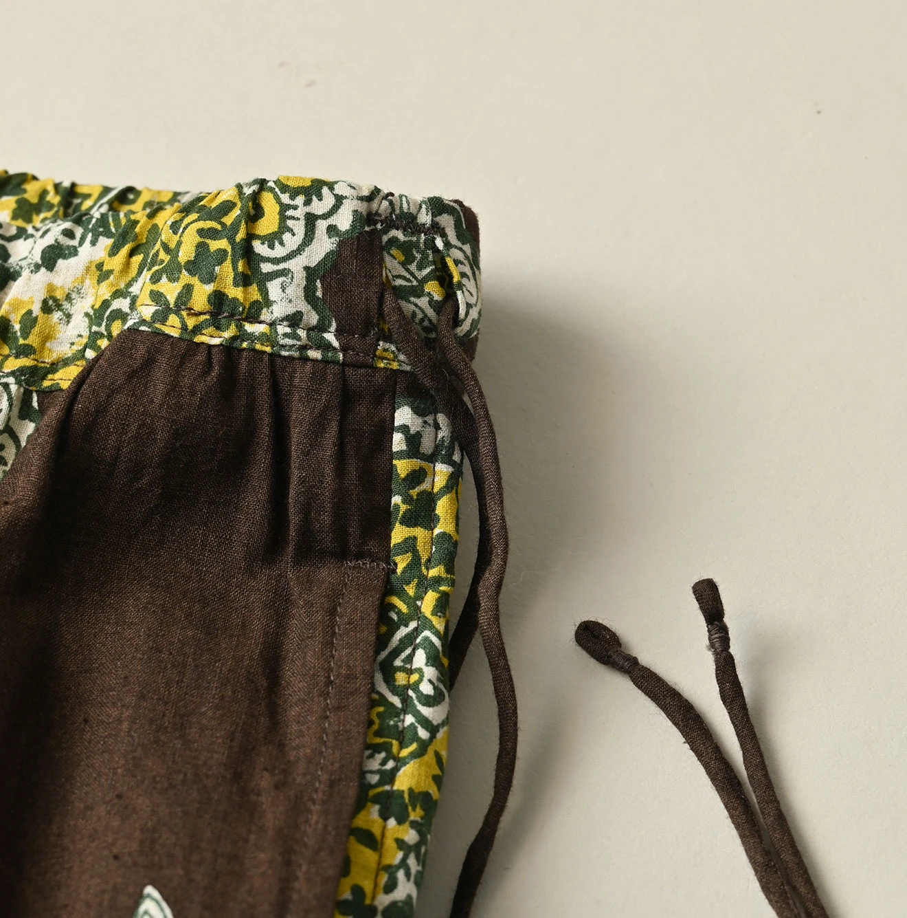 45R(フォーティファイブアール) |インドカディバンダナペイズリープリントのティアードフリルペチスカート