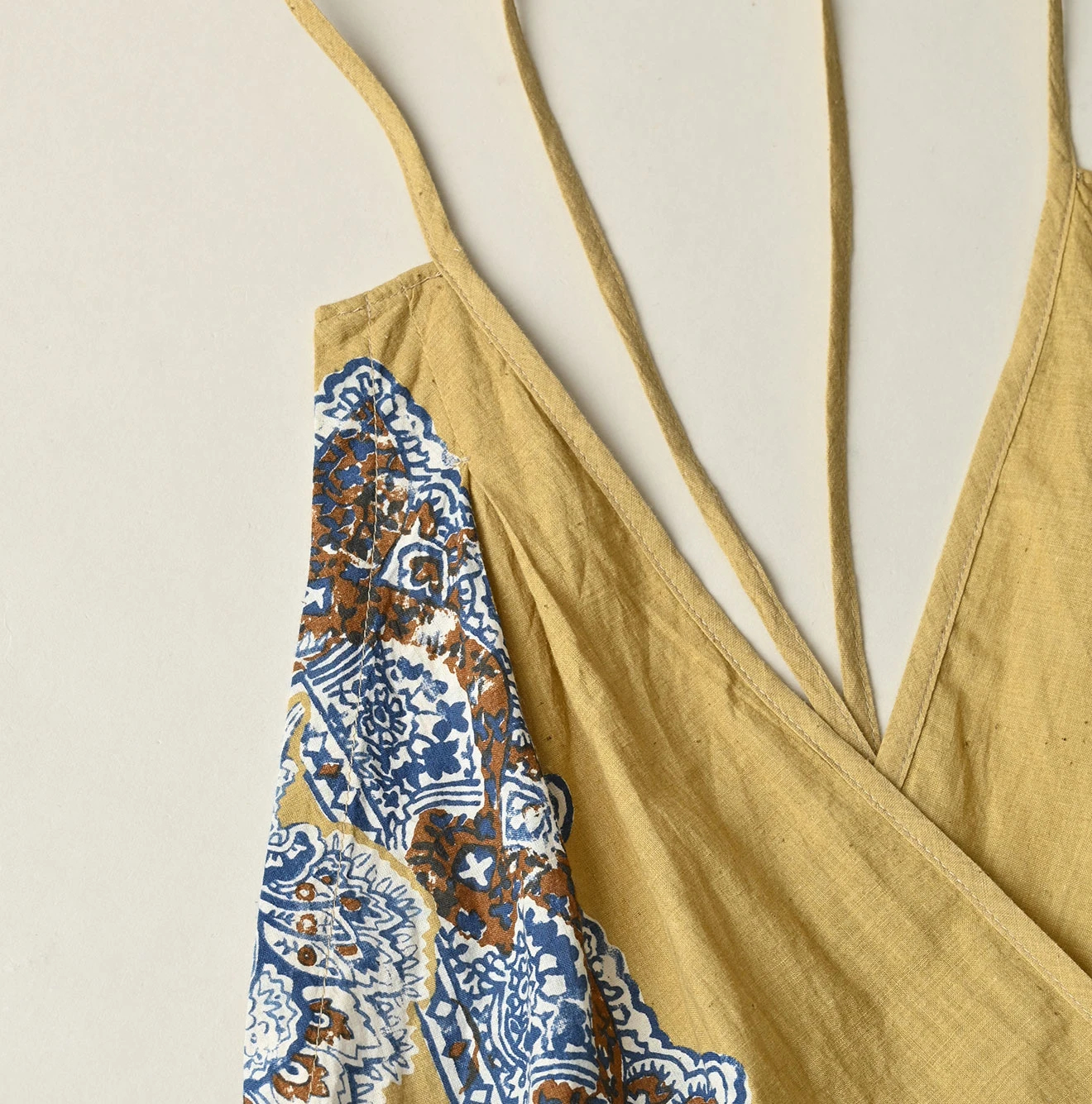 45R(フォーティファイブアール) |インドカディバンダナペイズリープリントのタンクブラ