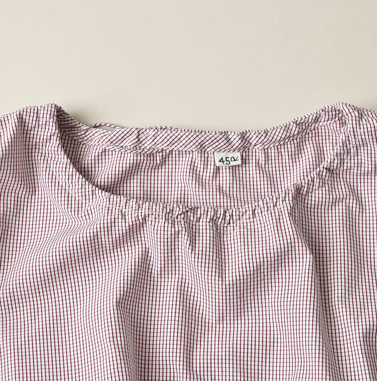 45R(フォーティファイブアール) |ONEONE 宝物の180番三子ギャザーブラウス