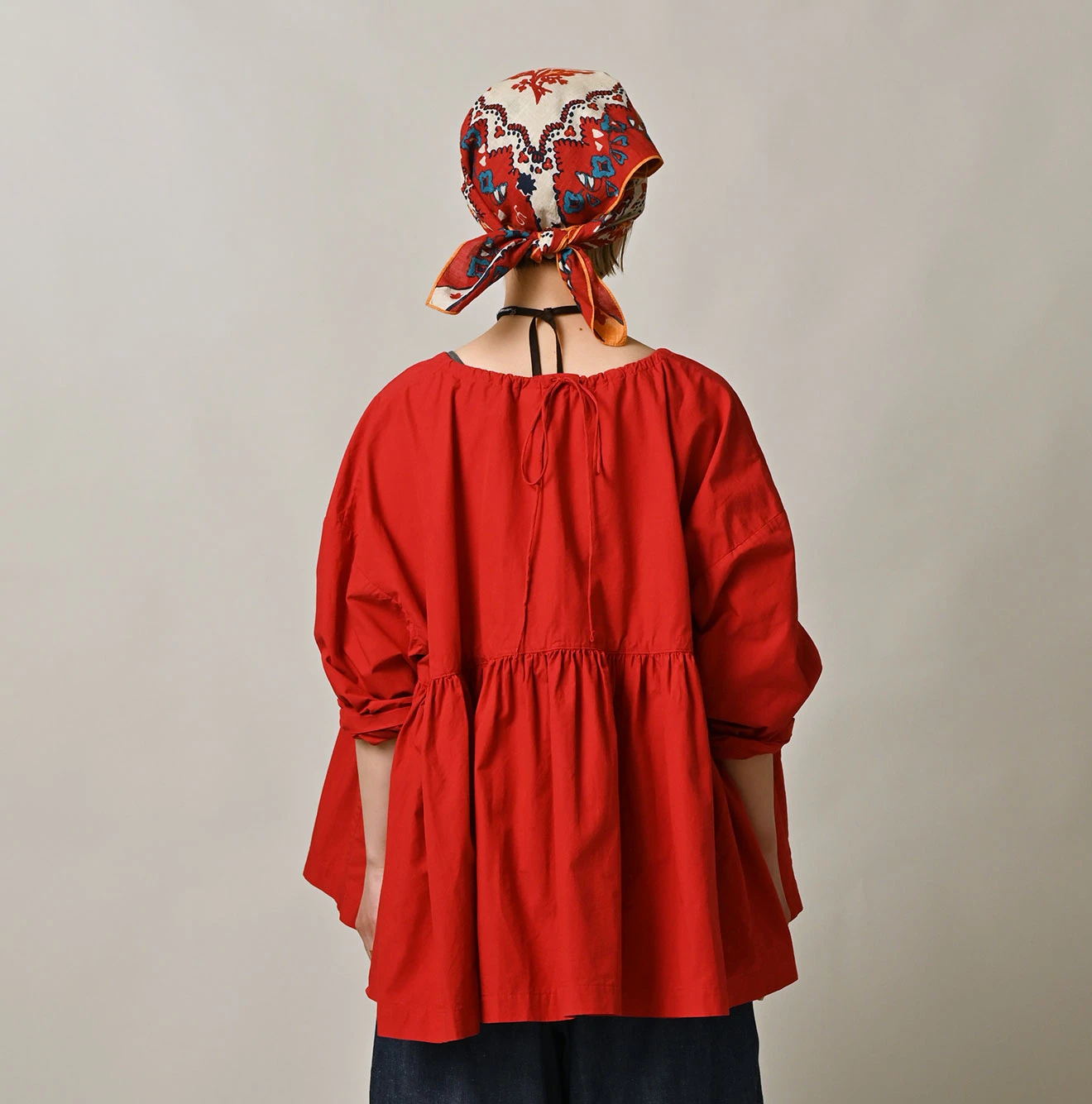 45R(フォーティファイブアール) |ONEONE 宝物のギャザーブラウス