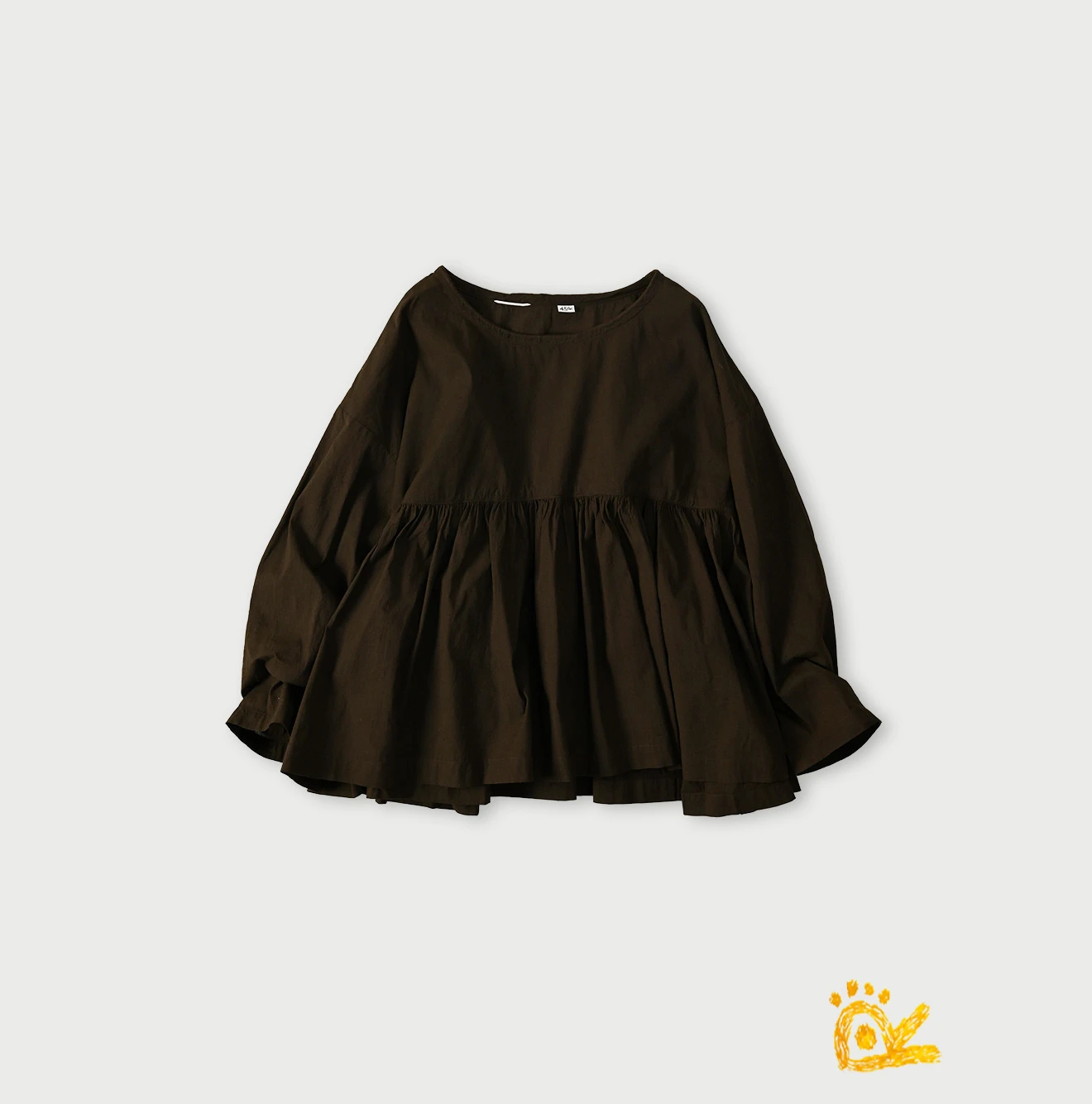 45R(フォーティファイブアール) |ONEONE 宝物のギャザーブラウス