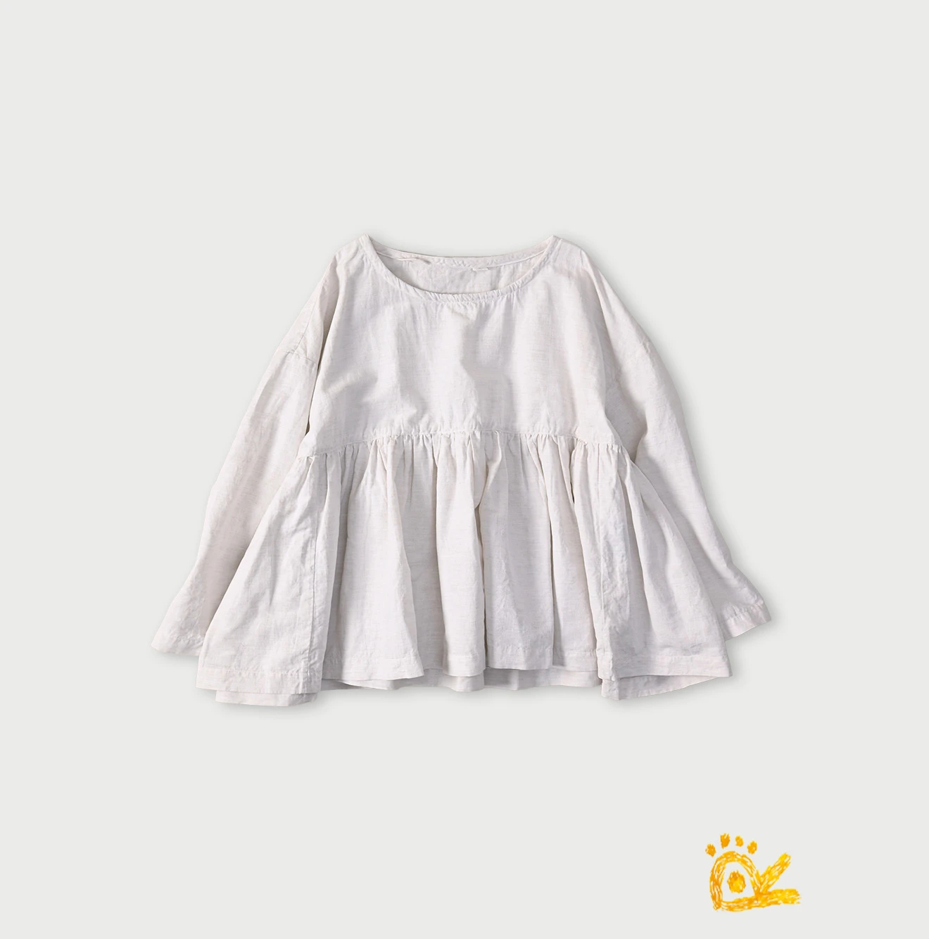 45R(フォーティファイブアール) |ONEONE 宝物のギャザーブラウス