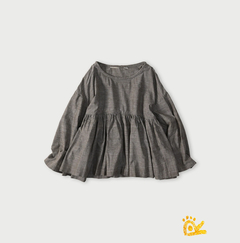 90-うす茶シャンブレー