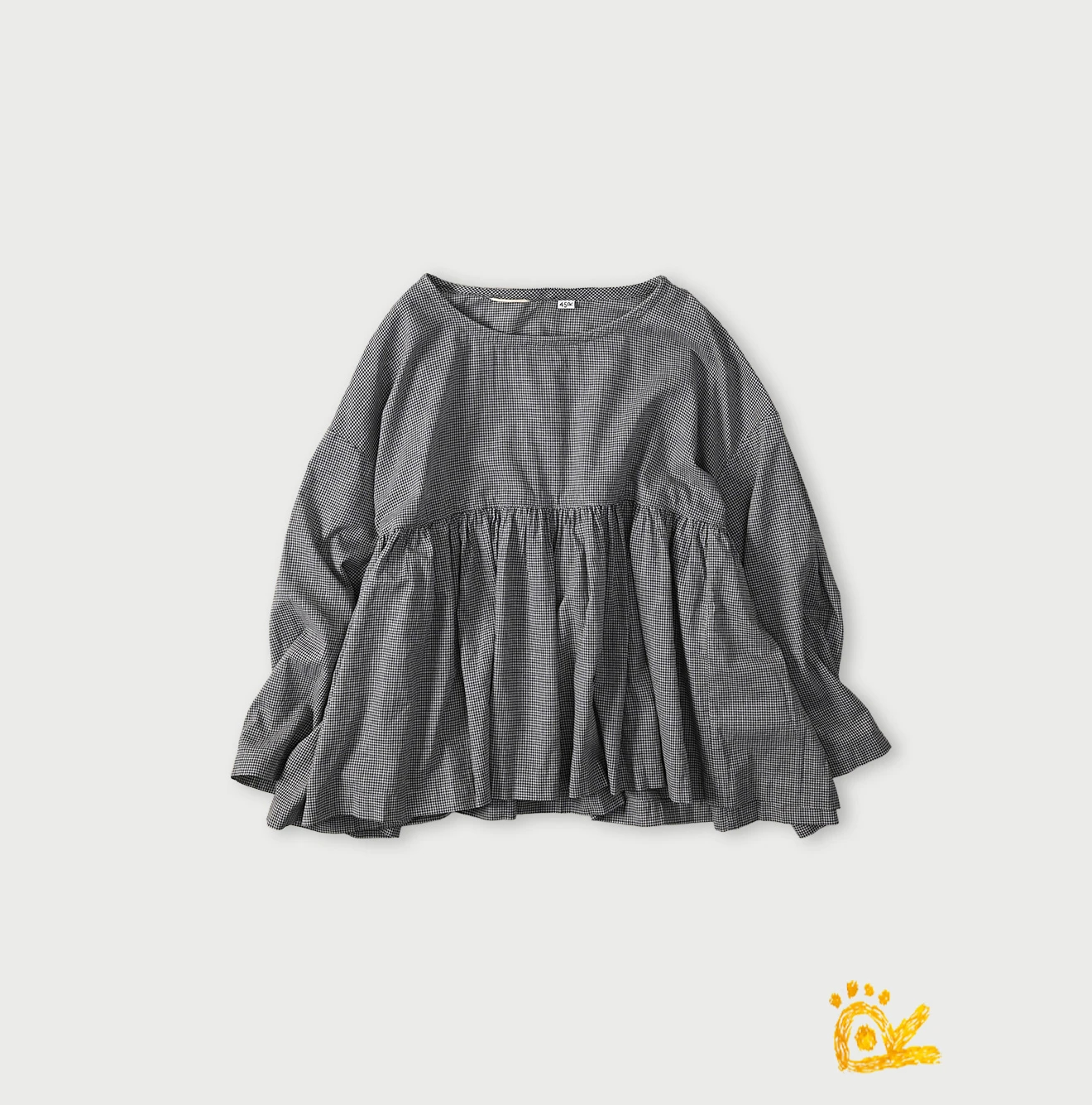 45R(フォーティファイブアール) |ONEONE 宝物のギャザーブラウス