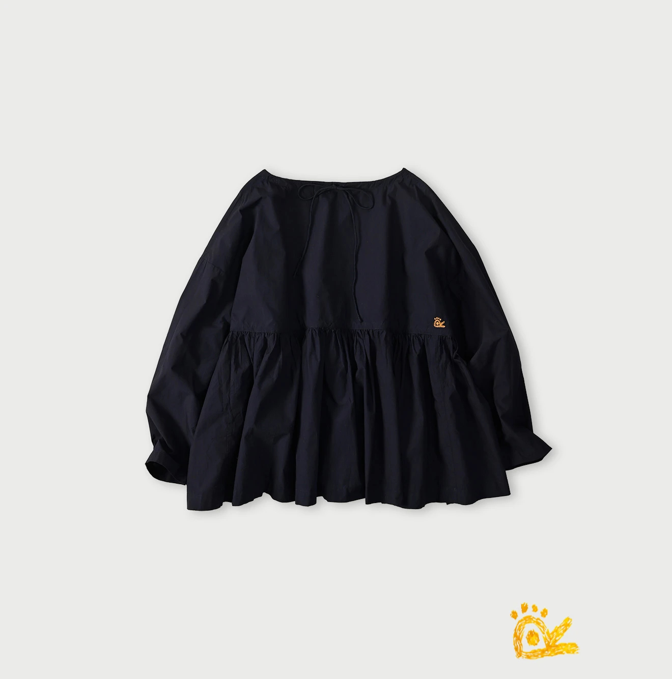 45R(フォーティファイブアール) |ONEONE 宝物のギャザーブラウス