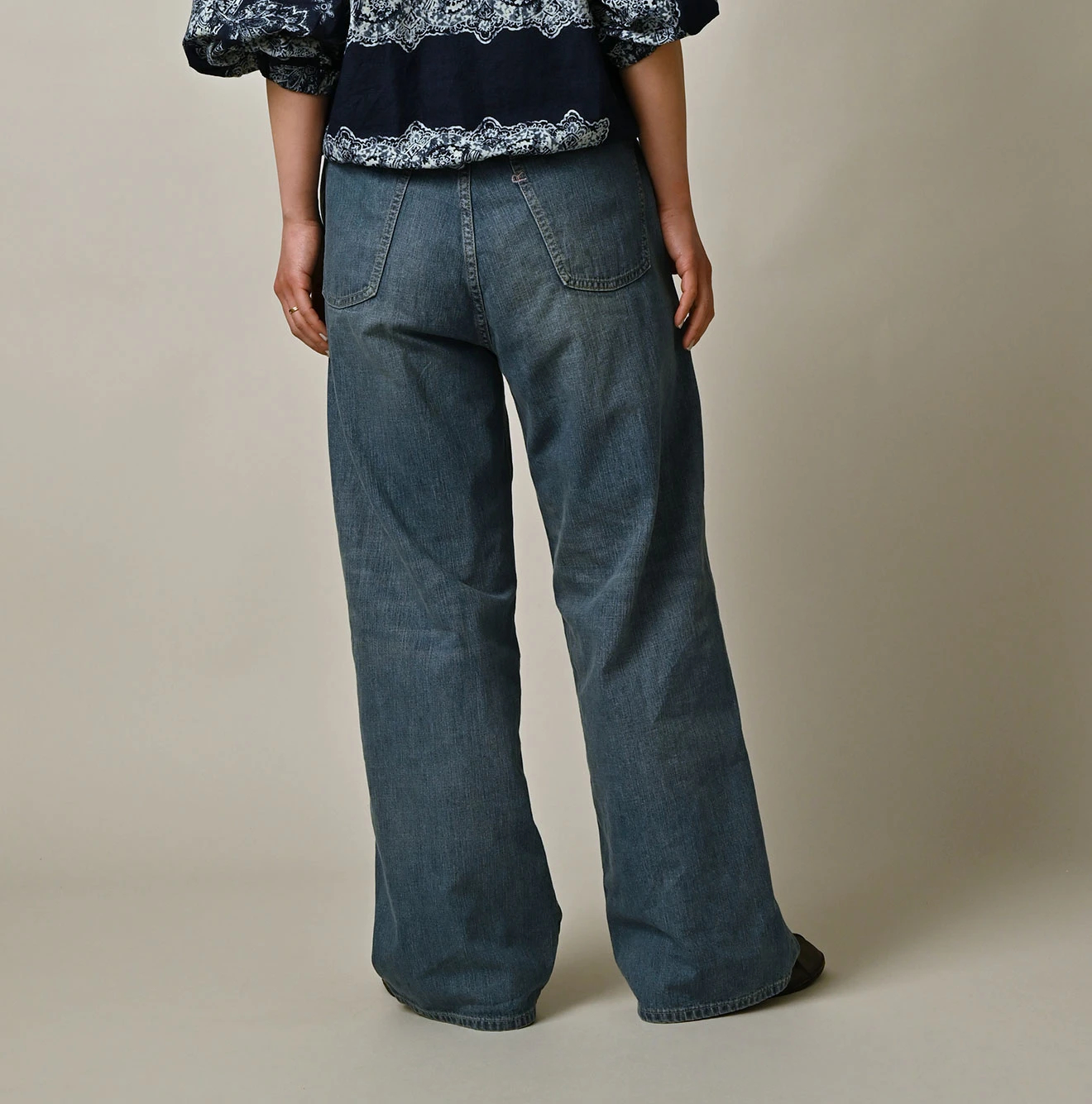 45R(フォーティファイブアール) |麦比古デニムのシャルロット5（淡）