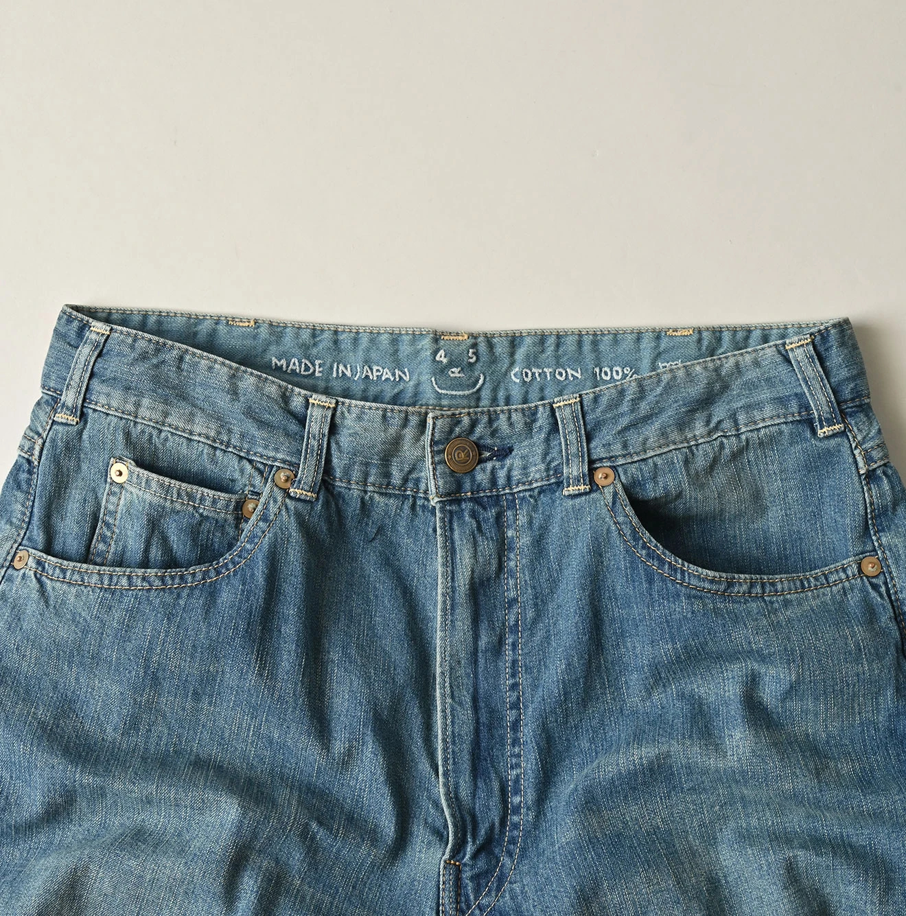 45R(フォーティファイブアール) |麦比古デニムのシャルロット5（淡）