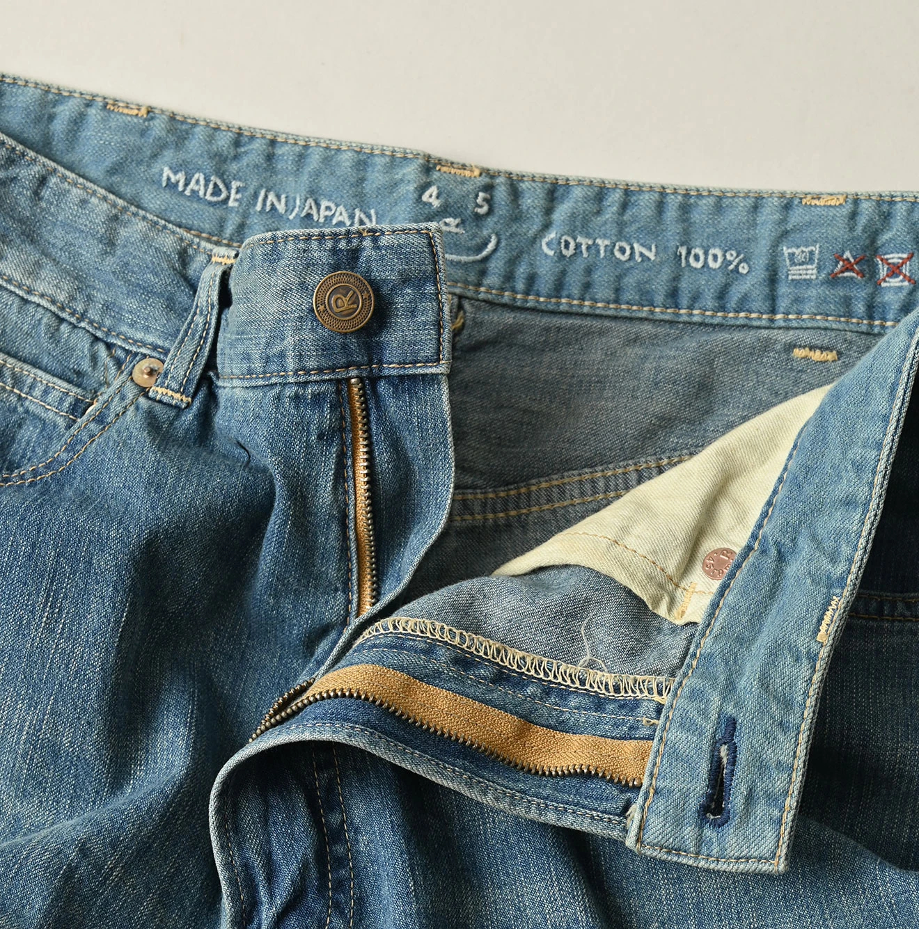 45R(フォーティファイブアール) |麦比古デニムのシャルロット5（淡）