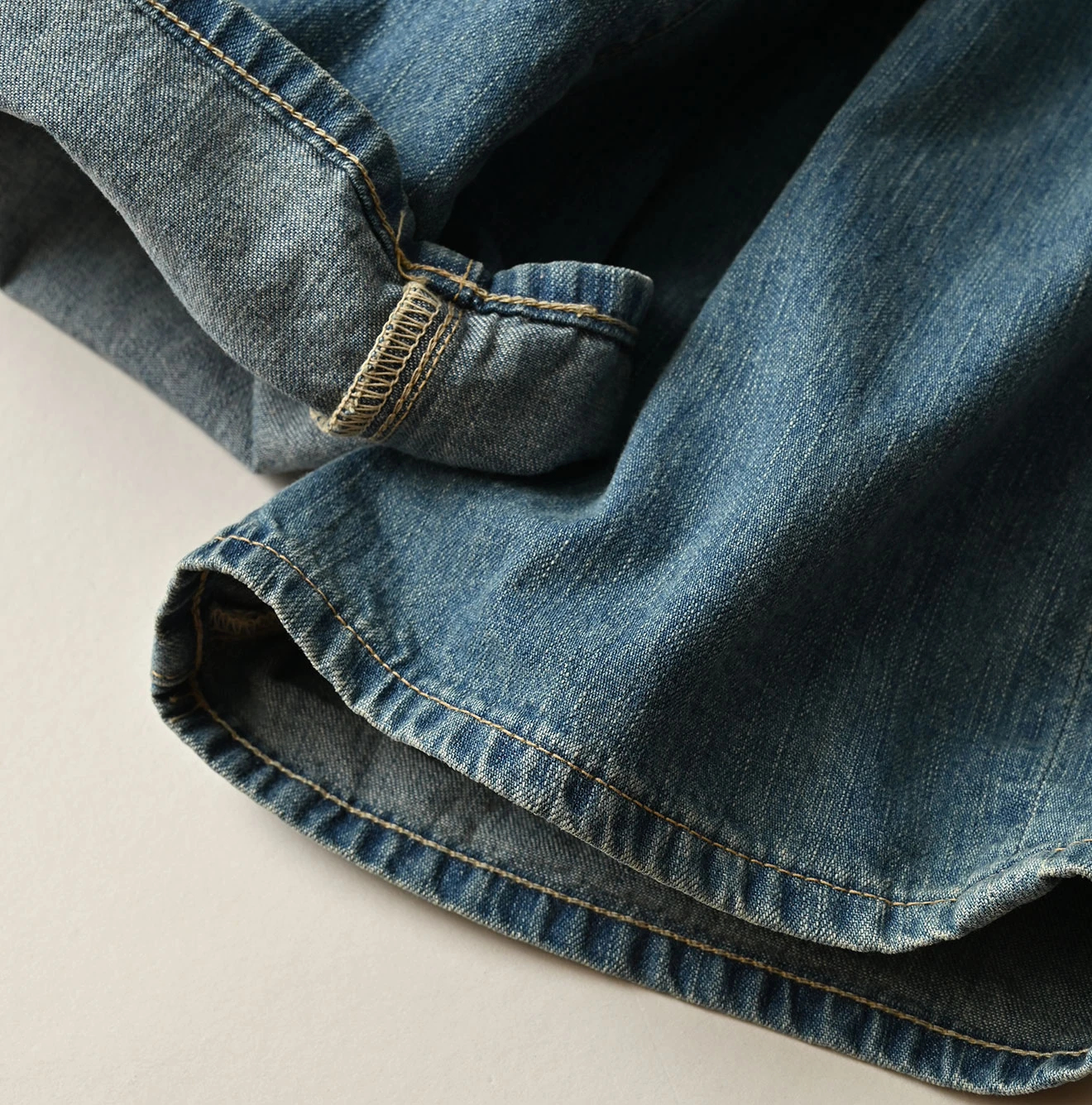 45R(フォーティファイブアール) |麦比古デニムのシャルロット5（淡）