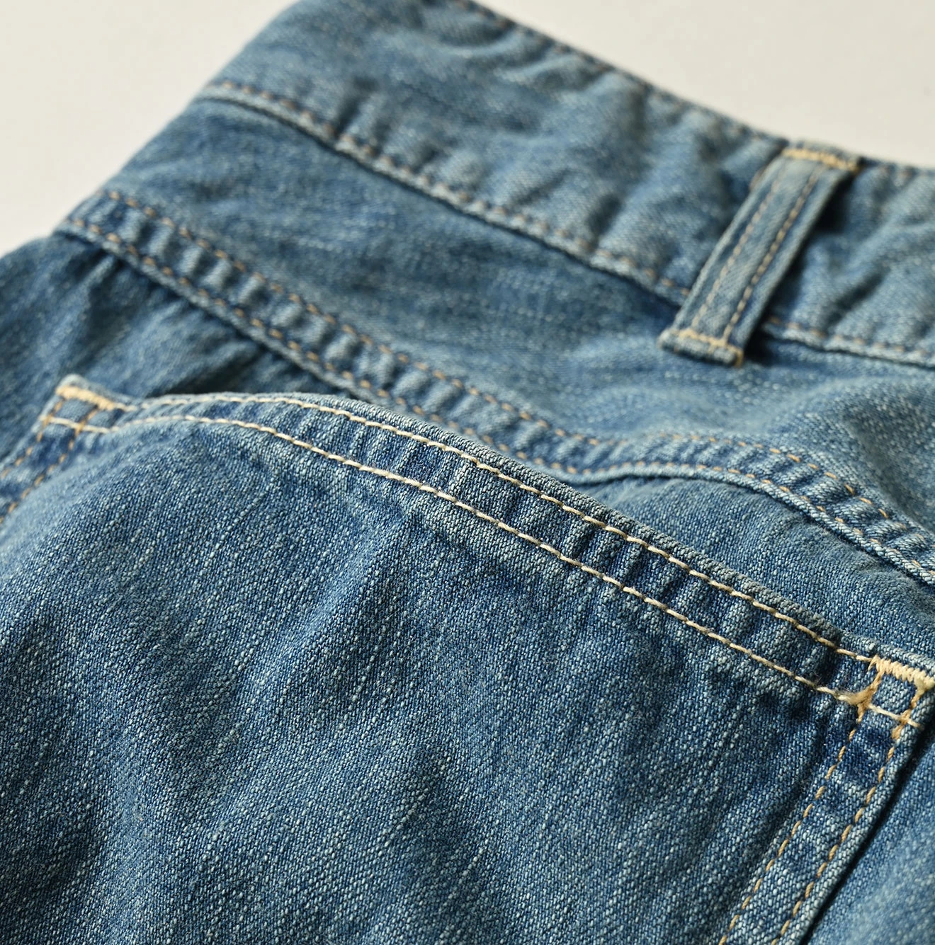 45R(フォーティファイブアール) |麦比古デニムのシャルロット5（淡）