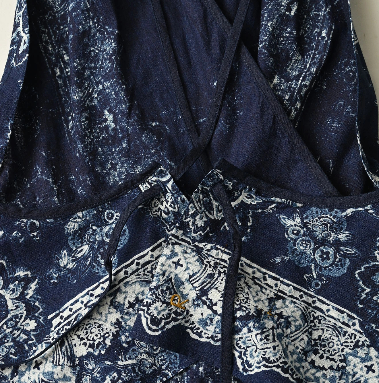 45R(フォーティファイブアール) |バンダナペイズリープリントのタンクブラ（インディゴ）