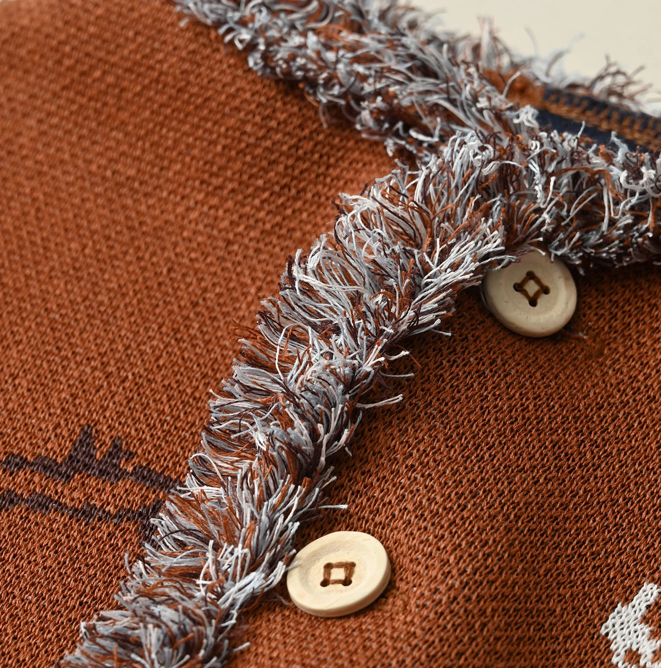 45R(フォーティファイブアール) |ネイティブジャカードニットソーのボレロ