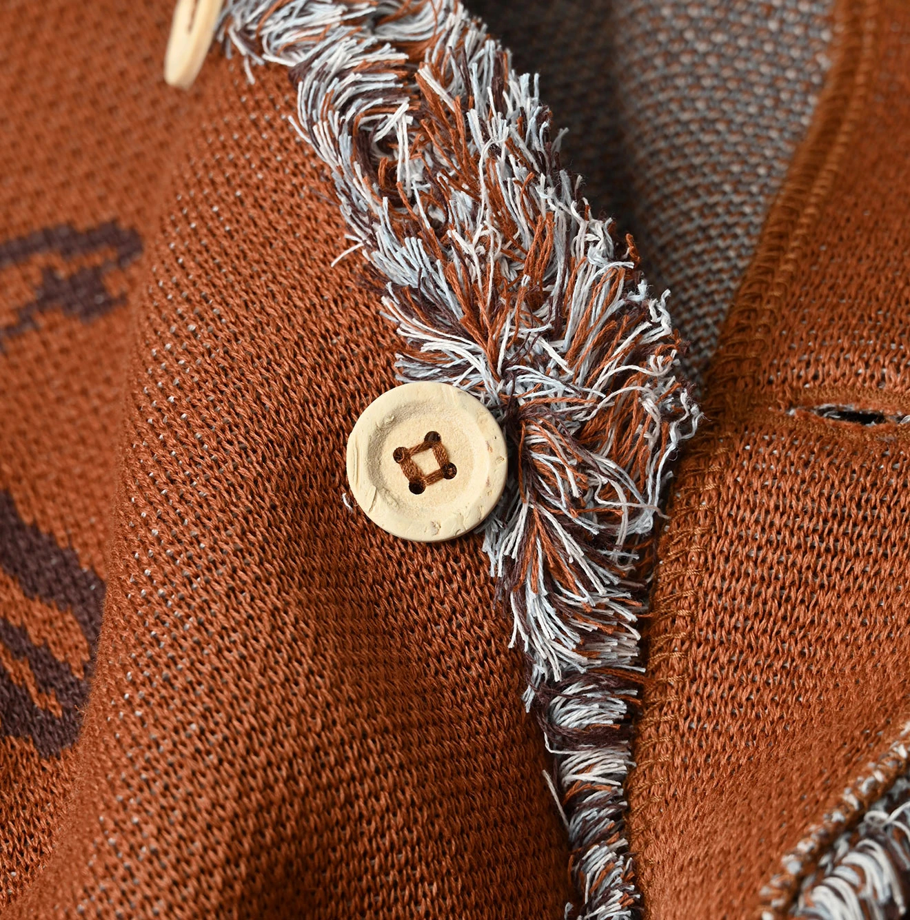 45R(フォーティファイブアール) |ネイティブジャカードニットソーのボレロ