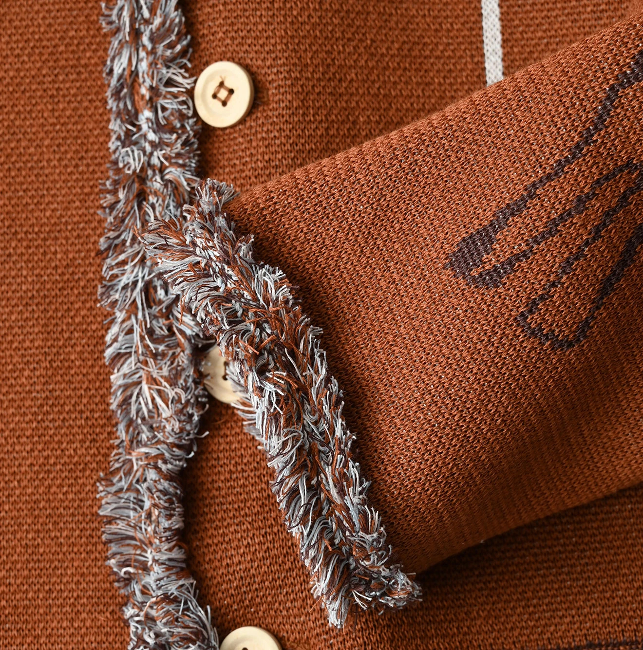 45R(フォーティファイブアール) |ネイティブジャカードニットソーのボレロ