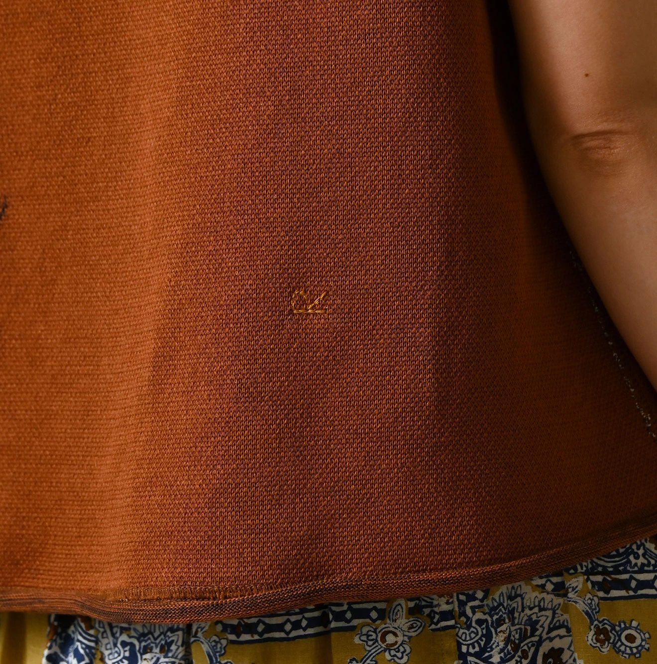 45R(フォーティファイブアール) |ネイティブジャカードニットソーのキャミ