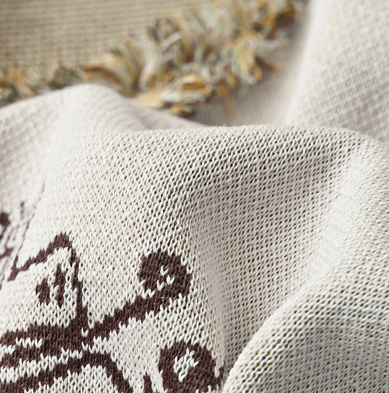 45R(フォーティファイブアール) |ネイティブジャカードニットソーのキャミ