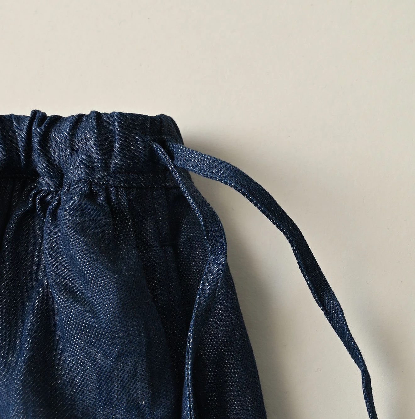 45R(フォーティファイブアール) |ONEONE 宝物のイージーギャザースカート（インディゴ）