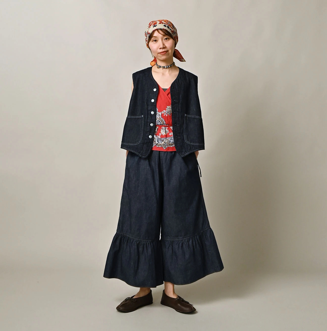 45R(フォーティファイブアール) |ONEONE 宝物のラッパーパンツ（インディゴ）